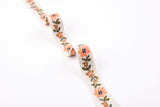 20mm Floral Boho Pattern Woven Webbing Trim