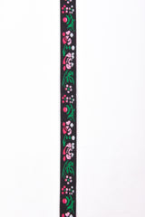 13mm Ethnic Boho Floral Jacquard Woven Webbing Trim