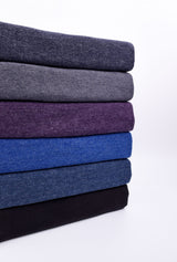 Merino Wool Blended Knit Jersey Fabric