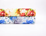 Bamboo Viscose Blend Stretch Woven Fabric – Blurred Floral Print - 7068/4735