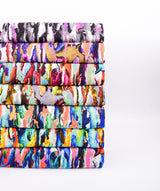 Bamboo Viscose Blend Stretch Woven Fabric – Abstract Splatter Print 7068/6612