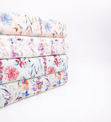 Bamboo Viscose Blend Stretch Woven Fabric – Watercolour Eucalyptus Print 7068/1444