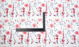 Bamboo Viscose Blend Stretch Woven Fabric – Watercolour Eucalyptus Print 7068/1444
