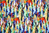 Bamboo Viscose Blend Stretch Woven Fabric – Abstract Splatter Print 7068/6612