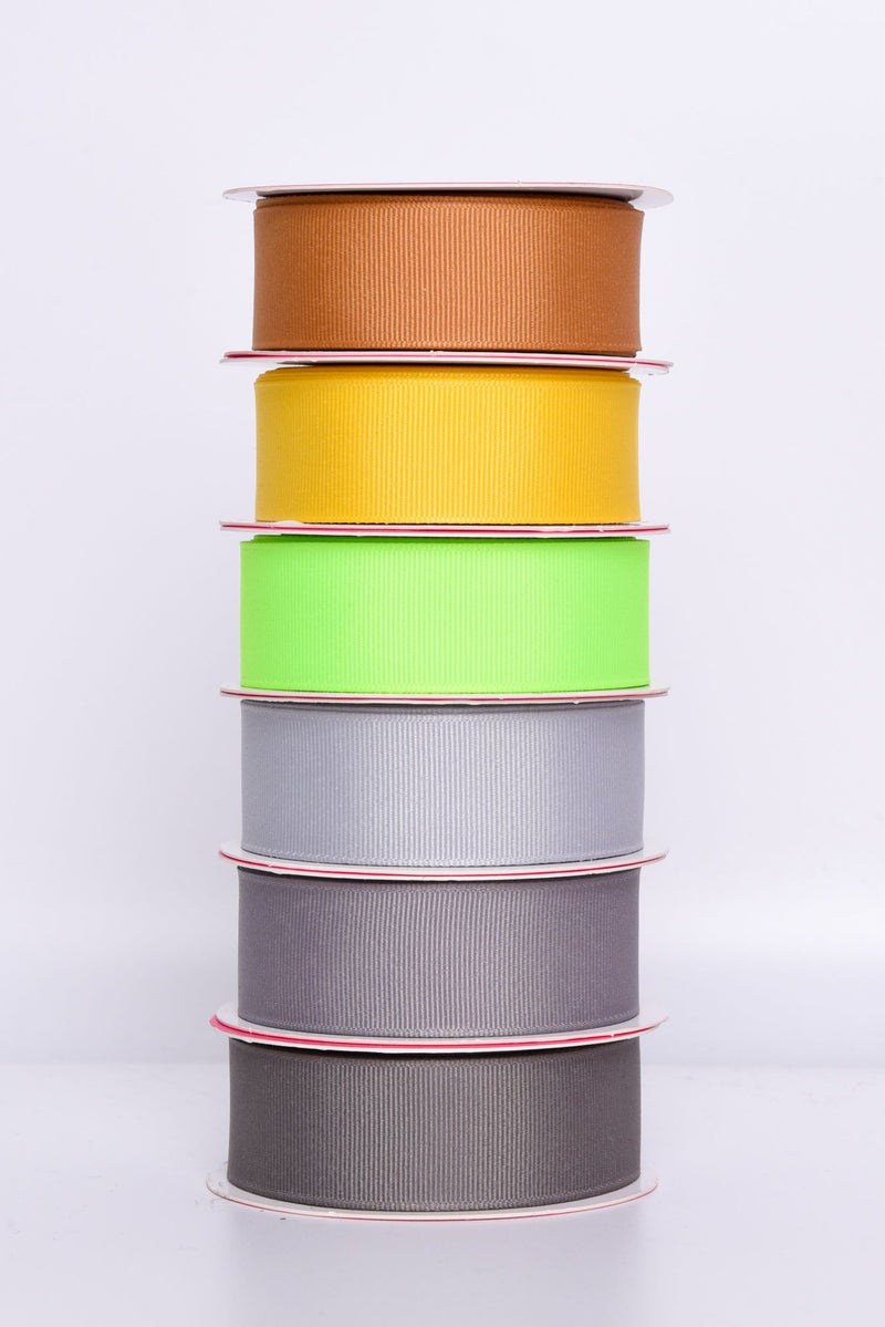 Grosgrain Ribbon - 16mm, 25mm, 38mm (10 yards roll) - G.k Fashion Fabrics