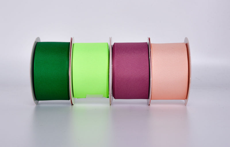 Grosgrain Ribbon - 16mm, 25mm, 38mm (10 yards roll) - G.k Fashion Fabrics