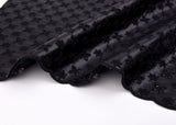 PU Leather Eyelet  Embroidery fabric