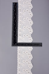 Scalloped Cotton Embroidery Lace Trim – 4