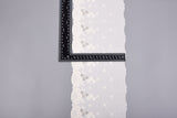 Scattered Floral Cotton Eyelet Embroidery Trim - 3