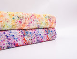 23 Momme Stretch Bamboo Silk Blend Fabric – Abstract Monet Floral Print - 7247