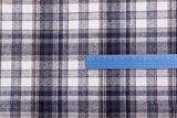 100% Cotton Brushed Yarn Dyed Plaid Prewashed Fabric Combed And Mercerised