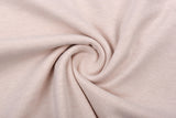 White Mélange Knit Fourway Single Jersey Lycra Fabric - G.k Fashion Fabrics