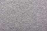 White Mélange Knit Fourway Single Jersey Lycra Fabric - G.k Fashion Fabrics