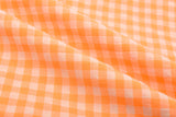 Premium Medium Seersucker Gingham Check Fabric – 8152