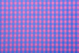 Premium Medium Seersucker Gingham Check Fabric – 8152