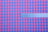 Premium Medium Seersucker Gingham Check Fabric – 8152