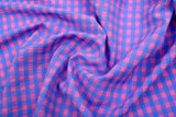 Premium Medium Seersucker Gingham Check Fabric – 8152