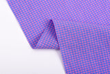 Premium Micro Seersucker Gingham Check Fabric -8153