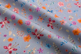 100% Cotton Loom Line+ Pastel Dragonfly Meadow Print Fabric – 800