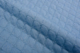 Quilted Denim Embroidery Fabric
