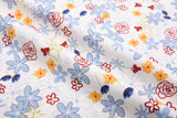 100% Cotton Loom Line Calico Pattern Print Fabric - 8283