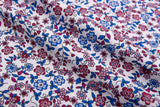 100% Cotton Loom Line English Meadow Wildflower Print Fabric - 8416