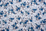 100% Cotton Loom Line Tonal Botanical Toile Print Fabric - 8398