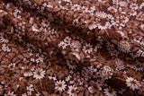 100% Cotton Loom Line Tonal Meadow Wildflower Print Fabric - 8293
