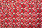 100% Cotton Loom Line Medallion Block Print Fabric - 8295