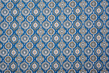 100% Cotton Loom Line Medallion Block Print Fabric - 8295