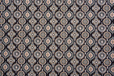 100% Cotton Loom Line Medallion Block Print Fabric - 8295