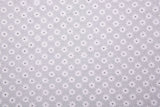 Dyed 100 % Cotton Lawn Daisy Dots Eyelet Embroidery Fabric