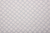 Dyed 100 % Cotton Lawn Daisy Dots Eyelet Embroidery Fabric