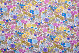 100% Cotton Loom Line Bloomsbury Meadow Print Fabric  - 8414