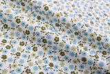 100% Cotton Loom Line Wild Pimpernel Vine Print Fabric - 8309
