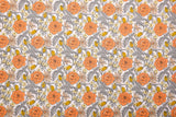 100% Cotton Loom Line Artisanal Garden Tapestry Print Fabric –8316