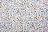 100% Cotton Loom Line Botanical Meadow Sketch Print Fabric –  8323