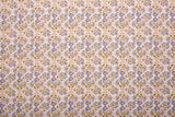 100% Cotton Loom Line Geometric Flora Mosaic Print Fabric – 8392