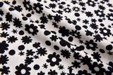 100% Cotton Loom Line Pop Art Pattern Print Fabric – 8382