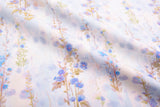 100% Cotton Loom Line Vertical Delphinium Print Fabric – 8402