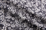 100% Cotton Loom Line Porcelain Floral Print Fabric– 8379