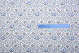 100% Cotton Loom Line Wood Carving Pattern Print Fabric – 8377