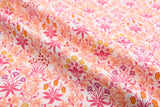 100% Cotton Loom Line Wood Carving Pattern Print Fabric – 8377