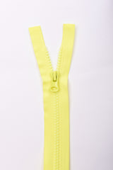 #5 Resin Zipper - 24" (60 cm) – Single Puller Open End, 30" (75 cm) – Dual Puller Two-Way Separating, 36" (90 cm) – Dual Puller Two-Way Separating