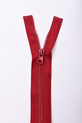 #5 Resin Zipper - 24" (60 cm) – Single Puller Open End, 30" (75 cm) – Dual Puller Two-Way Separating, 36" (90 cm) – Dual Puller Two-Way Separating