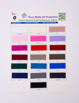 Traje de baño de nailon con protección UV mate de tricot / Tejido elástico deportivo