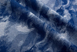 11oz Washed Cotton Denim Thunderstorm Jacquard Fabric – Combed & Mercerized - 7429