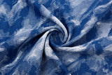 11oz Washed Cotton Denim Thunderstorm Jacquard Fabric – Combed & Mercerized - 7429