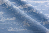 10oz Washed Cotton Denim Distressed Jacquard Fabric – Combed & Mercerized - 7425