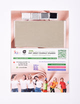 Natural Cotton Spandex Knit Fabric 4-Way Stretch Jersey (8973)